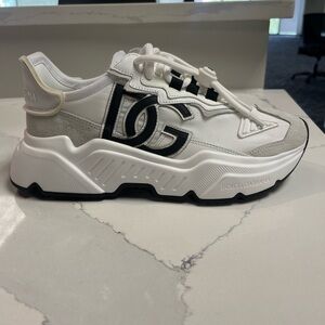 Dolce & Gabbana Daymaster Sneaker - Black & White - EU 38